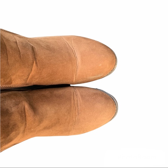 Ardene Tan Ankle Suede Booties - Picture 4 of 5